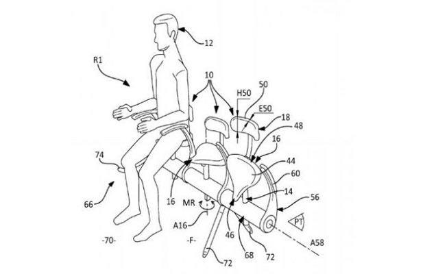 Modelo do assento patenteado. Foto: Divulgação.