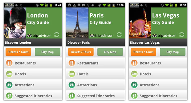 TripAdvisor City Guides