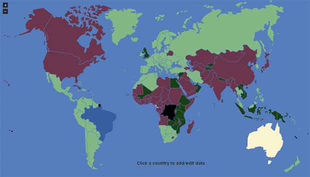 No site colaborativo Visa Mapper é possível conferir o que cada país exige para a entrada de turistas.