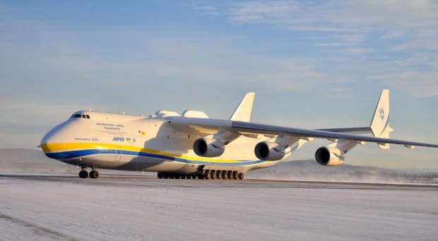 Transportar cargas com AN-225 pode custar mais de US$300 mil 
