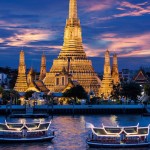 Templo Wat Arun, que fica na margem oeste do rio Chao Phraya