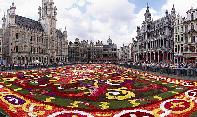 Tapete de Flores em Bruxelas