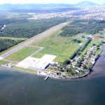 Local de construção do aeroporto de Guarujá / Pedro Rezende / Prefeitura de Guarujá